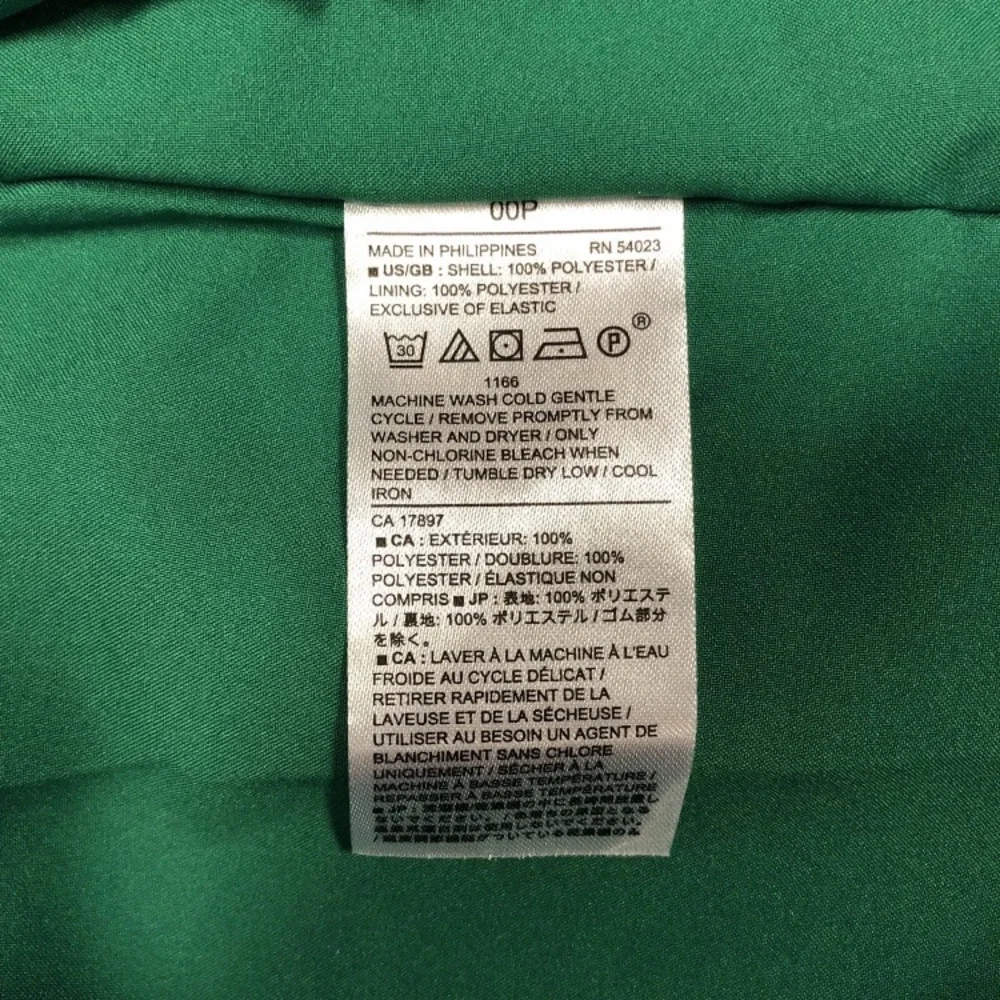 NWT Banana Republic Women’s Asymmetrical Fit & Flare Floral Green Dress 00P - Picture 9 of 9